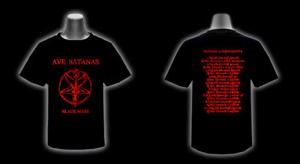 Ave Satanas T shirts