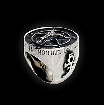 Baphomet Coin Ring