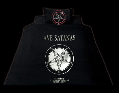 ベッドカバー - Ave Satanas