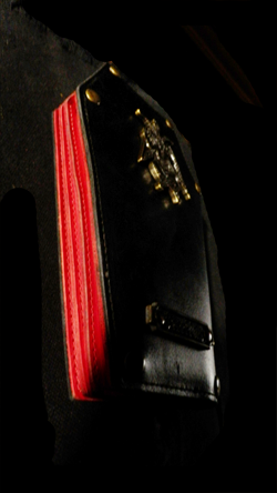 Premium Baphomet Coffin Wallet (red)