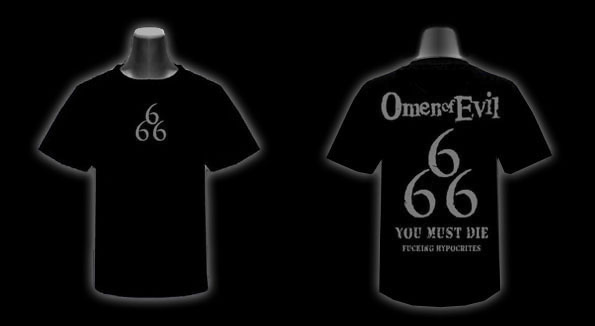Omen of Evil - Tシャツ