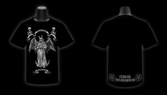 Temple of Satan - T シャツ (gray) Temple of Satan - T シャツ (gray)